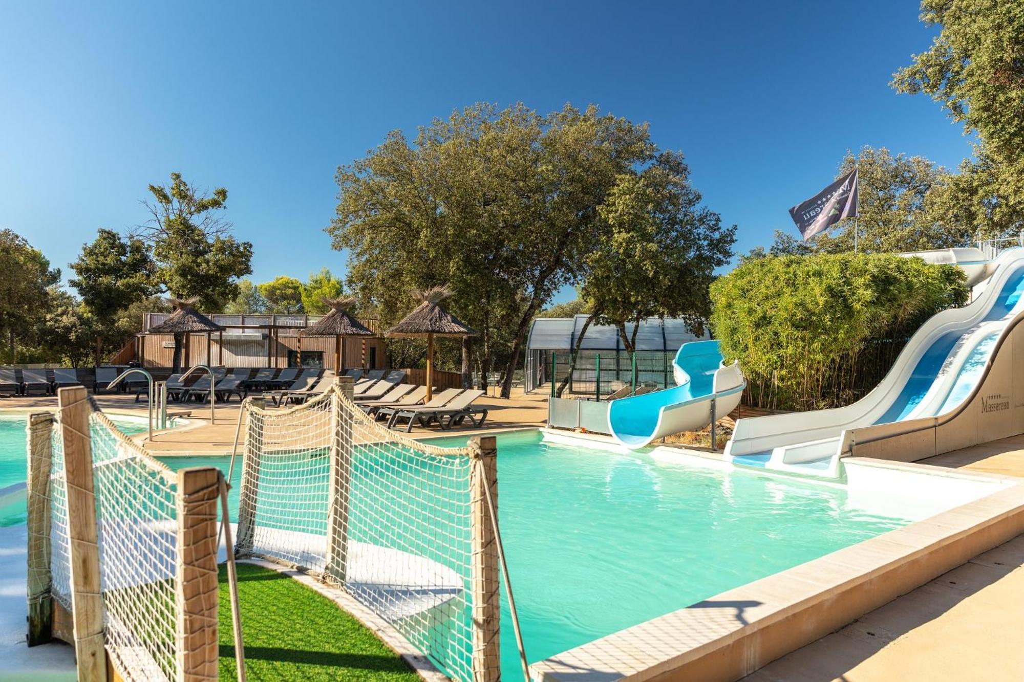 Camping Les Pres Du Roi Sommières Exterior foto